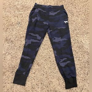 Victoria’s Secret “Pink” Camo Joggers, Size S